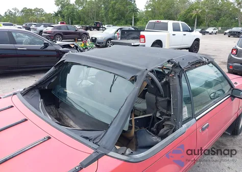 1992 Ford Mustang Lx из США, поврежденный, VIN 1FACP44E6NF168239